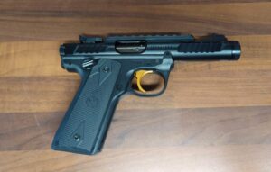 RUGER MKIV LITE-BLACK 22/45 .22 LR