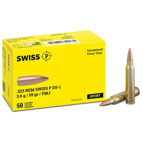 Swiss P DS-1 FMJ .223 Rem 3,6g
