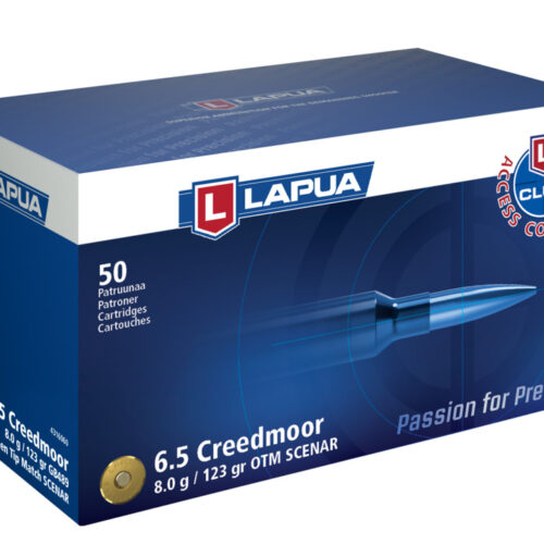Lapua 6,5 Creedmoor, Scenar OTM 8,0g (GB489)