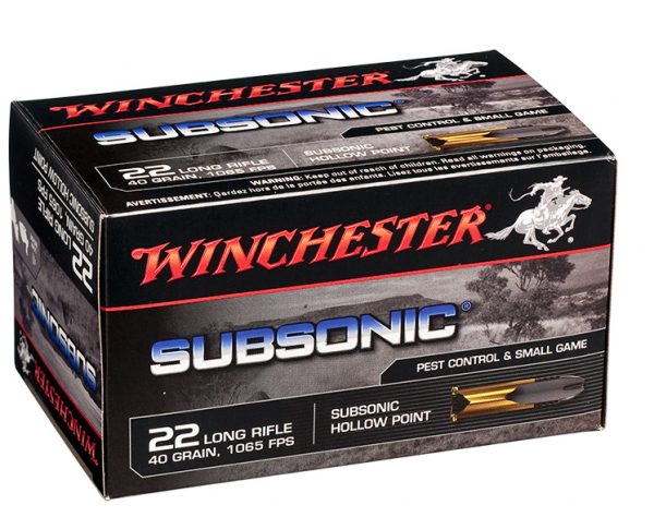 Winchester Subsonic 22LR HP 42gr 325 m/s 50kpl | winch CW22SUB