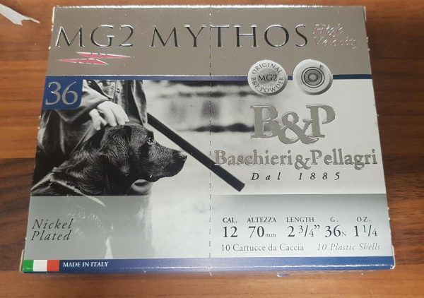 Baschieri & Pellagri 12/70 36g MG2 Mythos no:3 (3.3mm) 10kpl | myth36