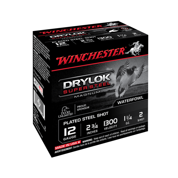 WINCHESTER DRYLOK SUPERSTEEL MAGNUM 12/70 35G STEEL No.4 3,1MM | DRYLOCK CXSM122 BOX 1