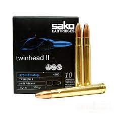 SAKO TWINHEAD II .375 H&H MAG 19,4G 10kpl / Rasia | Twinhead