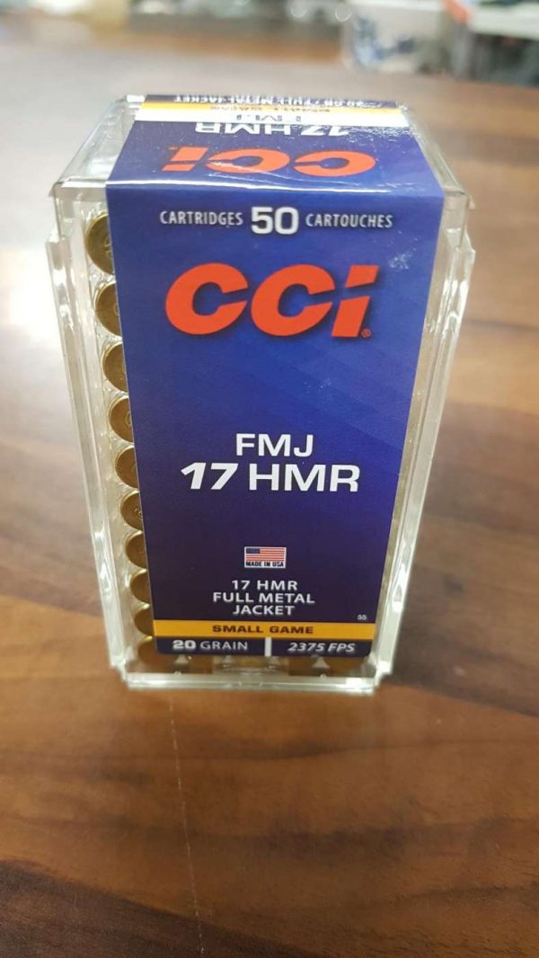 CCI 17 HMR FMJ 20gr 50kpl / Rasia | CCi