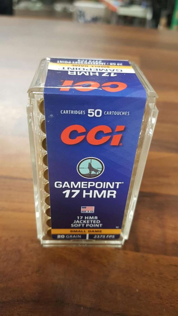 CCI .17HMR Gamepoint 50kpl / Rasia | CCi2