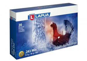 LAPUA .243Win patruuna, FMJ, B503, 5,8 g 20 KPL /RASIA