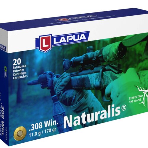 LAPUA .308Win patruuna, Naturalis LR N558, 11,0 g 20 KPL /RASIA