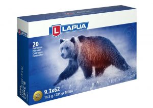 LAPUA 9,3×62 patruuna, Mega E433, 18,5g 20 KPL /RASIA