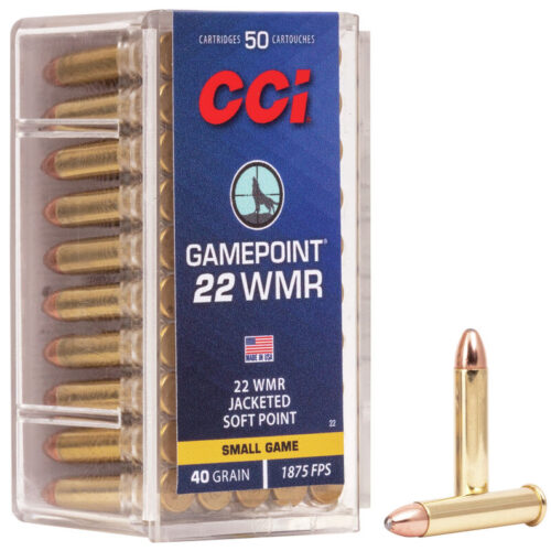 CCI 22WMR GAMEPOINT 40GR