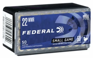 22WMR FEDERAL SMALL GAME JHP 50GR