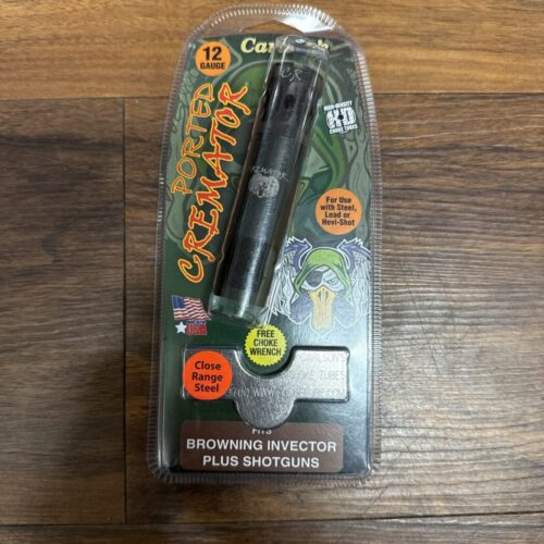 Carlson's Cremator, Browning invector plus IC