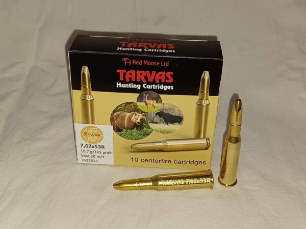 TARVAS B-wax metsästyspatruuna 7,62x53R 10 kpl/rs | 762X53R