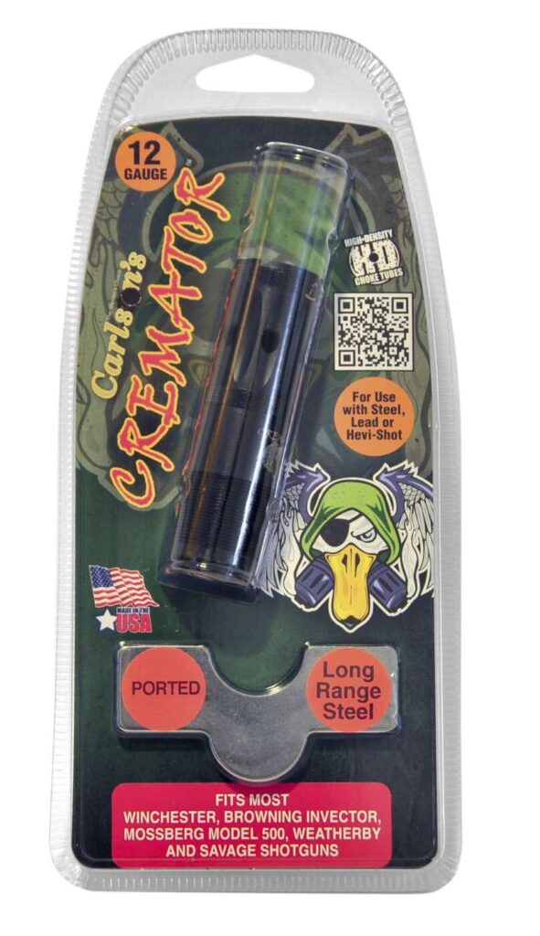 Carlson's Ported Cremator vaihtosupistaja (Browning Invector, Mossberg 500, Winchester, Weatherby ja Savage)