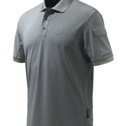 Beretta Miller Polo short sleeves Smoked Pearl