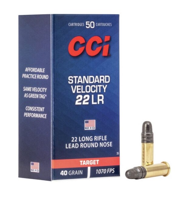 .22LR CCI Standard Velocity 2,6g/40gr