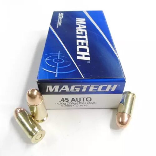 45 Auto Magtech 14,9g/230gr FMJ (45A) 50kpl
