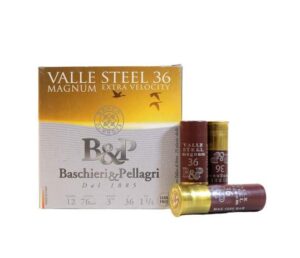 Baschieri & Pellagri  Valle Steel 36g Mag 12/76 teräs 435m/s 3,3mm 25kpl/rasia