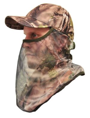 Live Decoys Gear -metsästyslippis + kasvosuoja