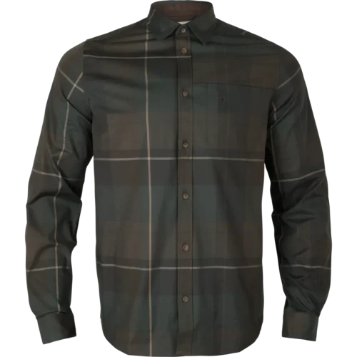 Härkilä Men's Akse Long Sleeve Shirt Shadow Brown