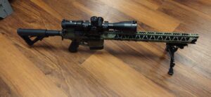 AR-10 Warsport LVOA-HC .308win + Falcon optics 4-18x50