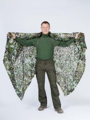 Naamioverkko M05 Pakkaskuvio, 150×200 cm