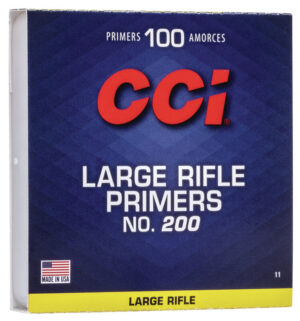 CCI 200 LR Large Rifle Prime / CCI 200 LR Iso kiväärinnalli