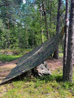 M05 Tactical laavukangas 290 cm x 295 cm
