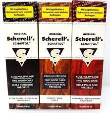 Scherell´s Schaftol Wood Care punertava tukkiöljy