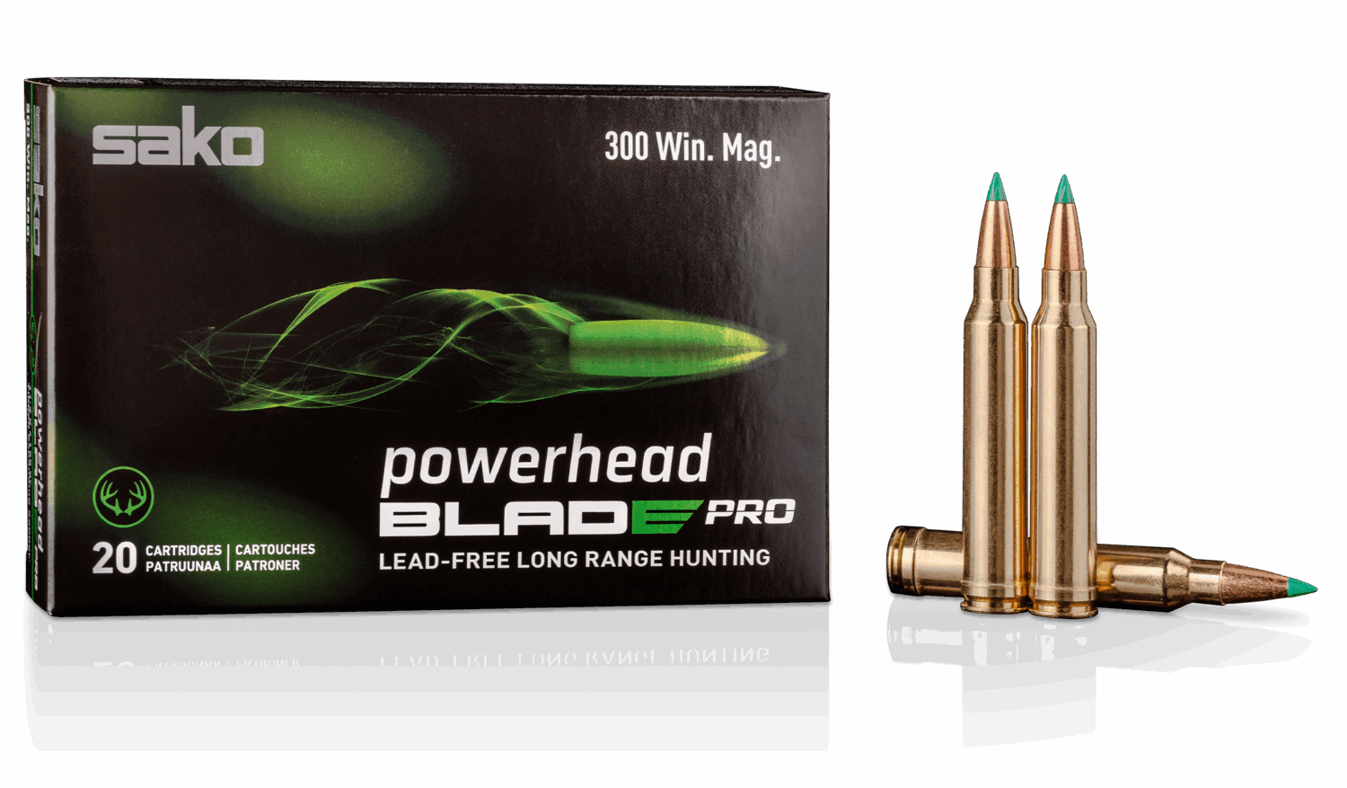 Sako Powerhead Blade Pro .308 W 10.5/162 TEC 644A 20 kpl | sako patruuna blade pro Sako Powerhead Blade Pro .308 W 10.5/162 TEC 644A 20 kpl