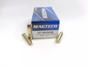 Magtech .357 Mag 8,10g ( 125gr ) FMJ-FLAT revolverinpatruuna 50kpl