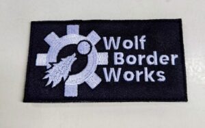 Wolf Border Works velcro-patch