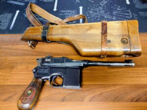 Mauser C96 "big red" 9x19