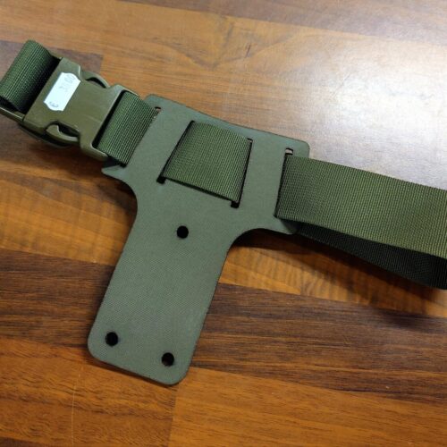 Ikuvaruste reisiremmi pistoolikotelolle OD Green