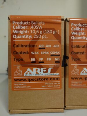 ARES Luoti .40SW 180gr FPBBNG - 250 kpl/rs
