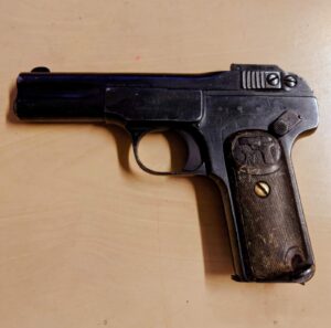 FN 7,65 kotelolla, TASKUASE!