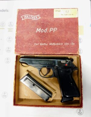 Walther PP .22LR Pienoispistooli, TASKUASE