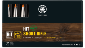 RWS Hit Short Rifle .308 Win 9,7g 20pcs