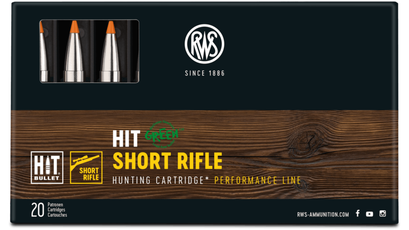 RWS Hit Short Rifle .308 Win 9,7g 20pcs