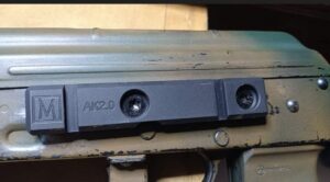 AK2.0 receiver rail AK stamped (AK-74, AKM, AK-100, Saiga, Norinco)