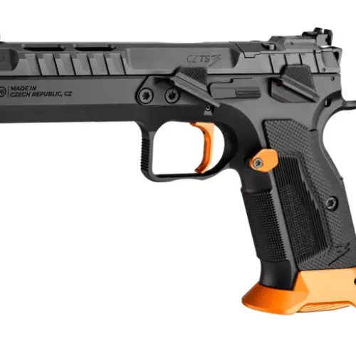 CZ TS 3 Orange OR 9x19 pistooli ENNAKKOTILATTAVISSA NYT!
