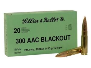 300 AAC Blackout Sellier & Bellot 9,55g FMJ 20kpl