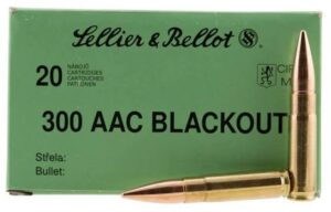 Sellier & Bellot 300 AAC Blackout 8g FMJ 20kpl