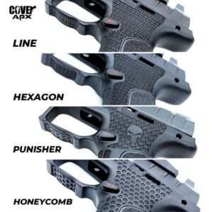 TR1 Upgrade Beretta APX A1 Cover Black Hexagon