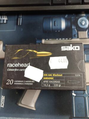 Sako HPBT Racehead 300 AAC Blackout 14,3g Subsonic 20ptr/rs