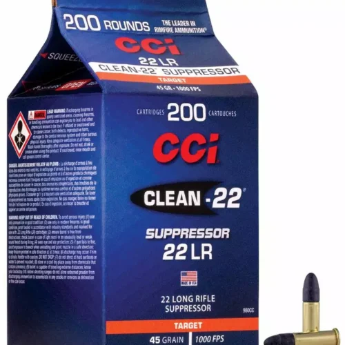 CCI .22LR Clean-22 Suppressor LRN 305m/s