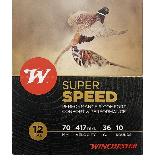 Winchester Superspeed 40gr nickel 12/70 no:0 (3.90mm) 10kpl | 540 Winchester Superspeed 40gr nickel 12/70 no:0 (3.90mm) 10kpl
