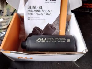 Au dual mini 5,56 äänenvaimennin