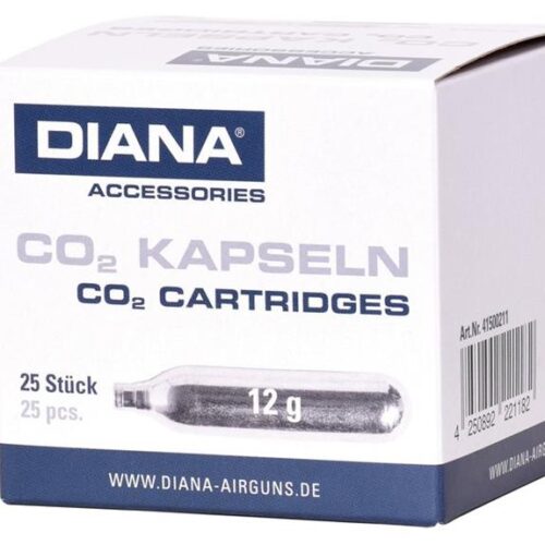 DIANA premium CO2 kapseli 12g, made in EU
