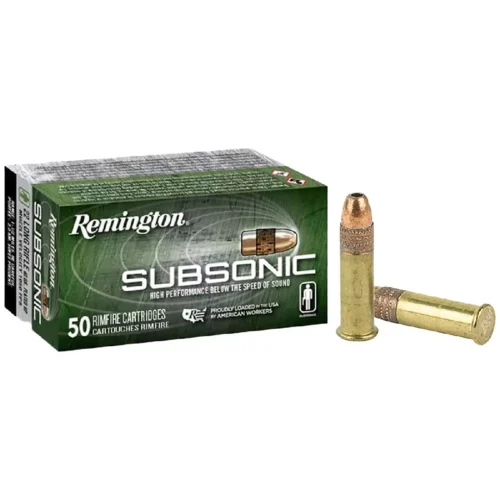 Remington .22lr Subsonic copper plated 50kpl