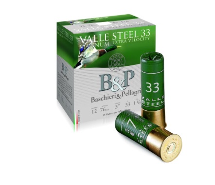 B&P Valle Steel 12/76 33g 2/0 4,1mm 450m/s 25kpl